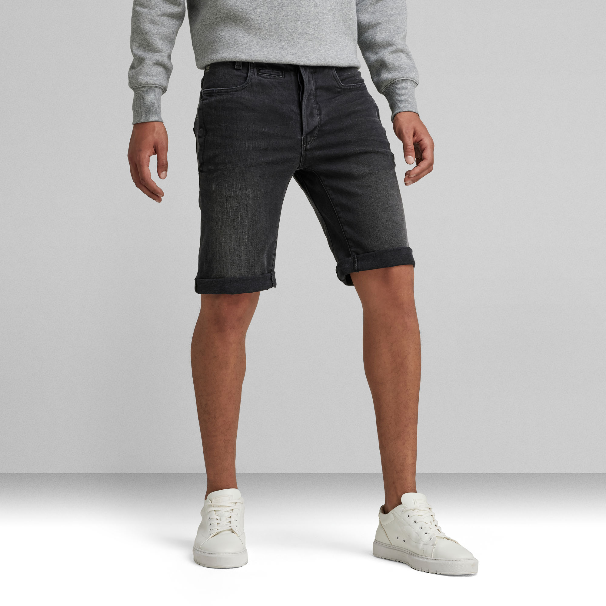DStaq 3D Denim Shorts Grey GStar RAW®