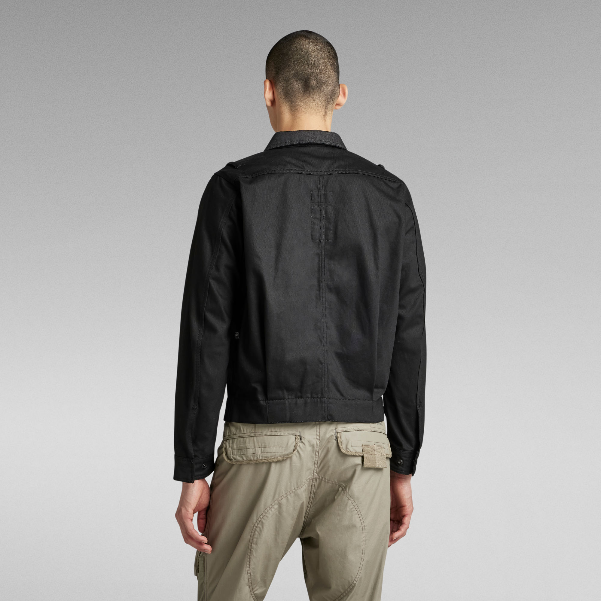 Unisex Utility Flap Pocket Jacket | Black | G-Star RAW®