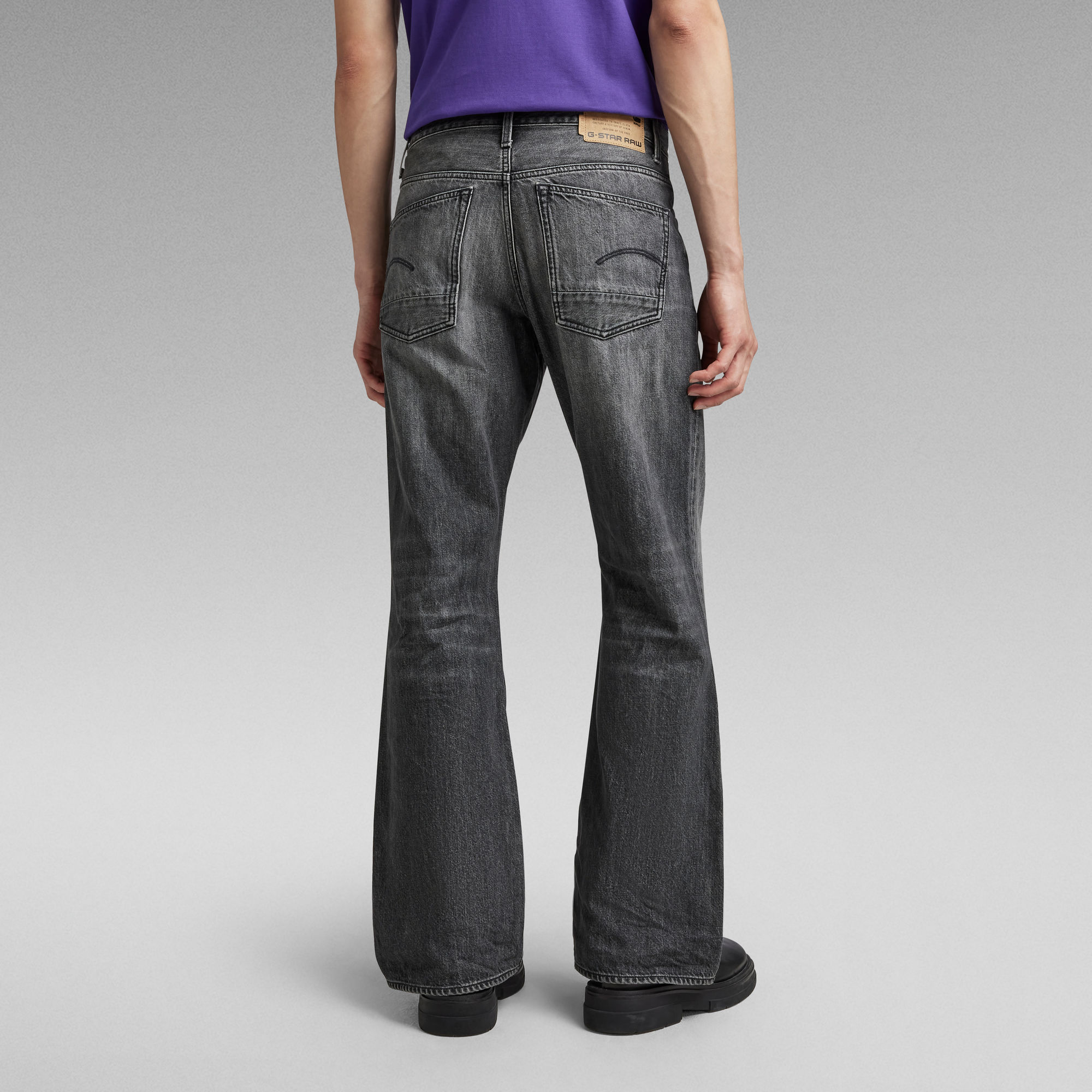 Triple A Bootcut Jeans Grey GStar RAW®