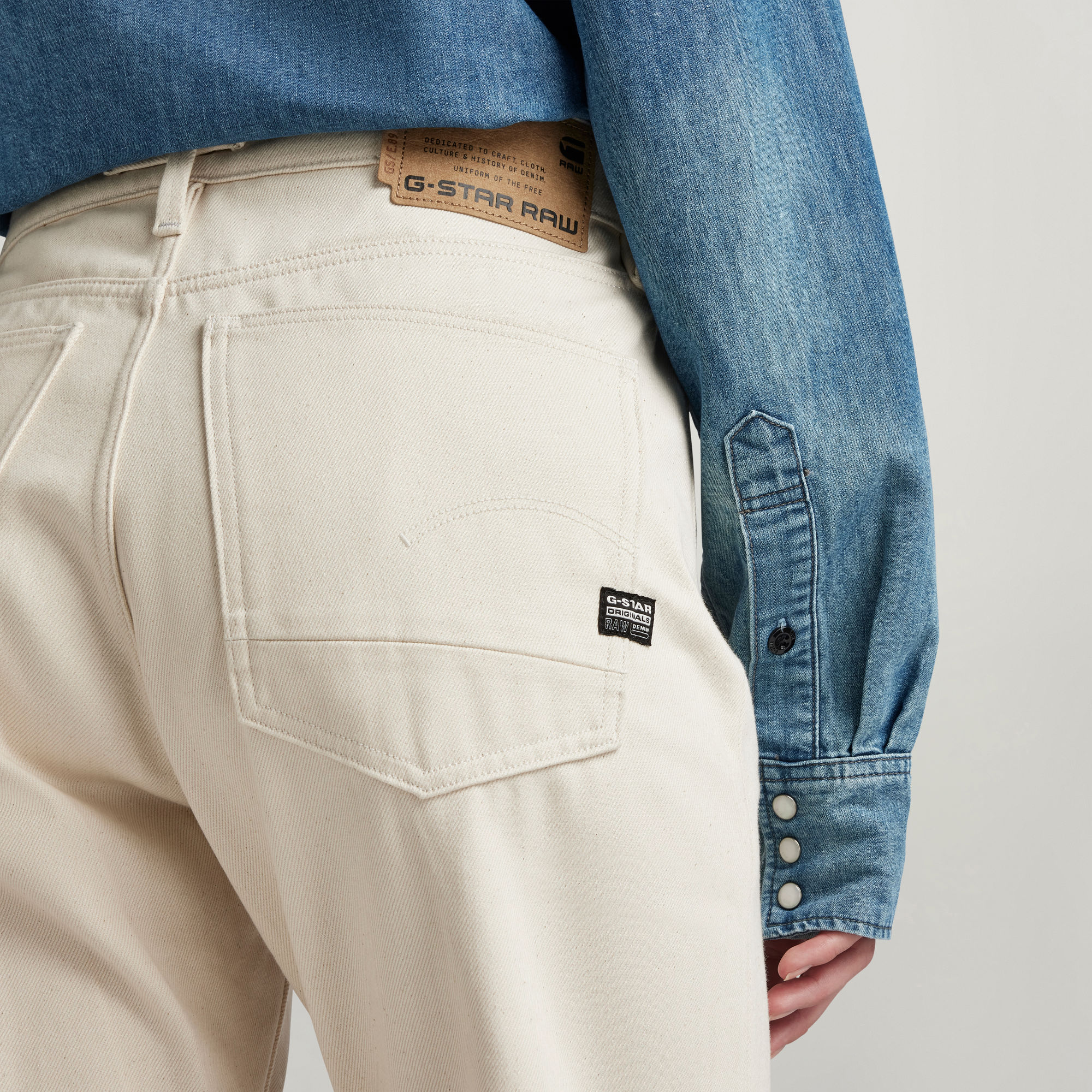 Unisex Type 89 Loose Jeans Beige GStar RAW®