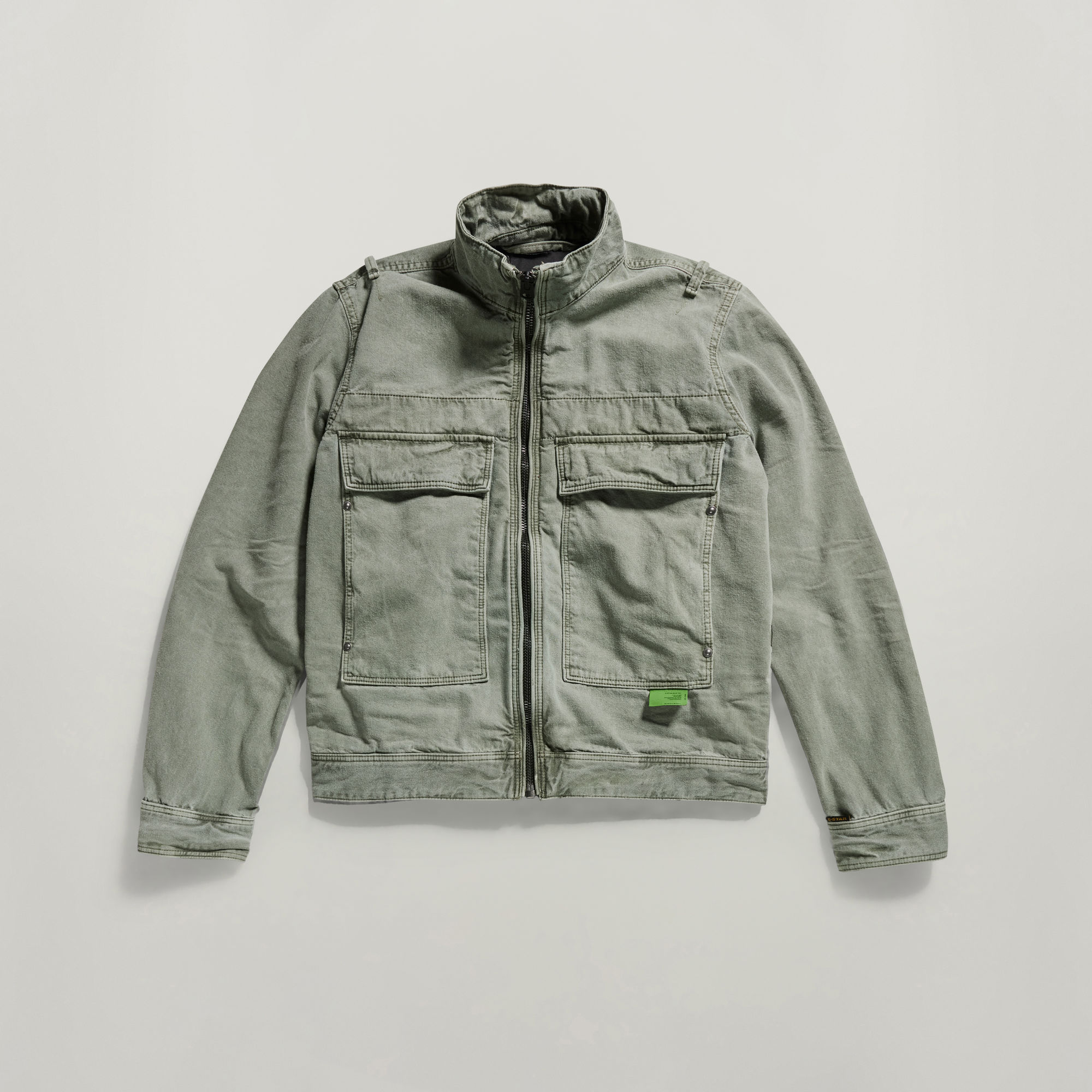 Utility Flap Pocket Zip Jacket Green GStar RAW®