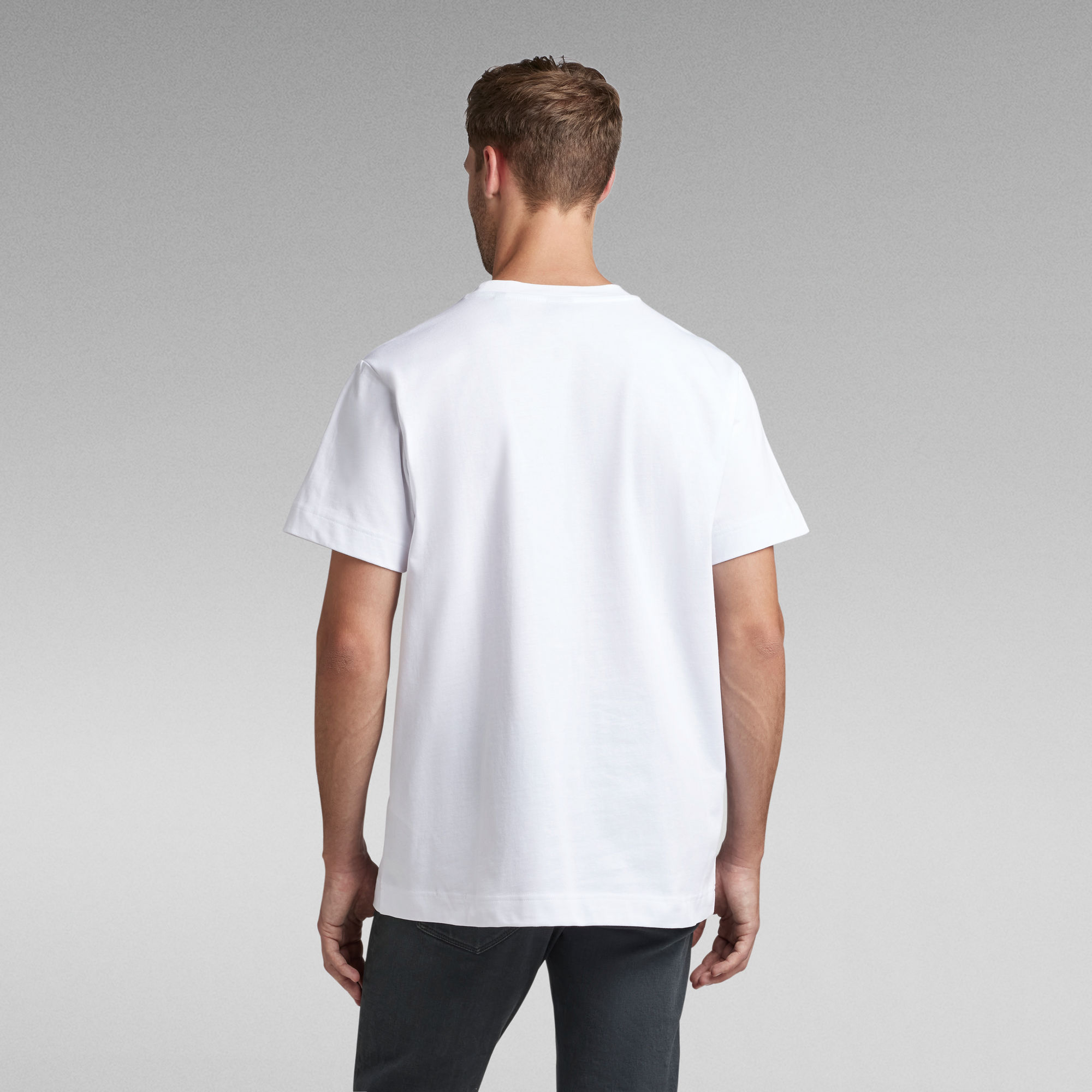 Essential Organic Cotton Loose T-Shirt | White | G-Star RAW®