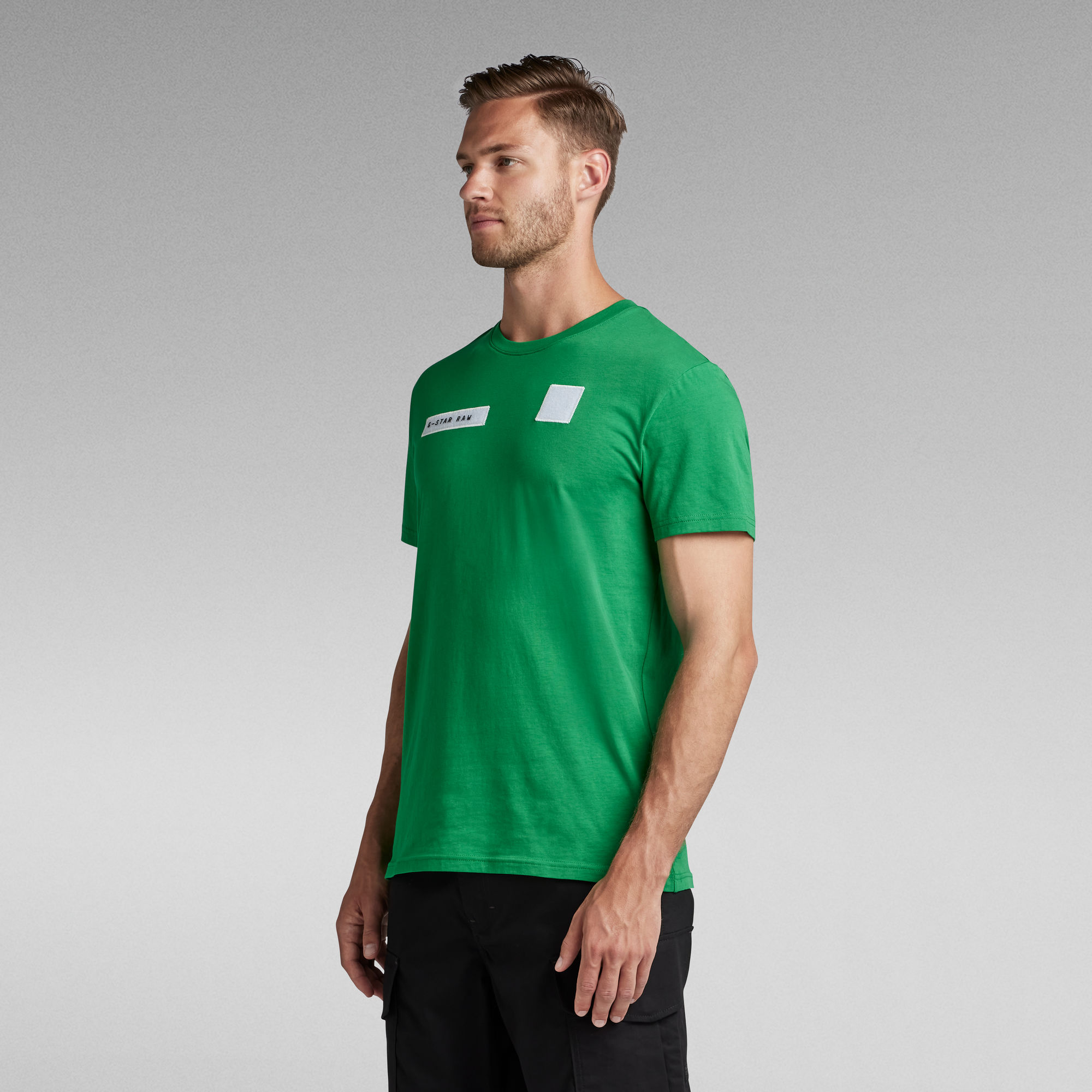 Velcro TShirt Green GStar RAW®