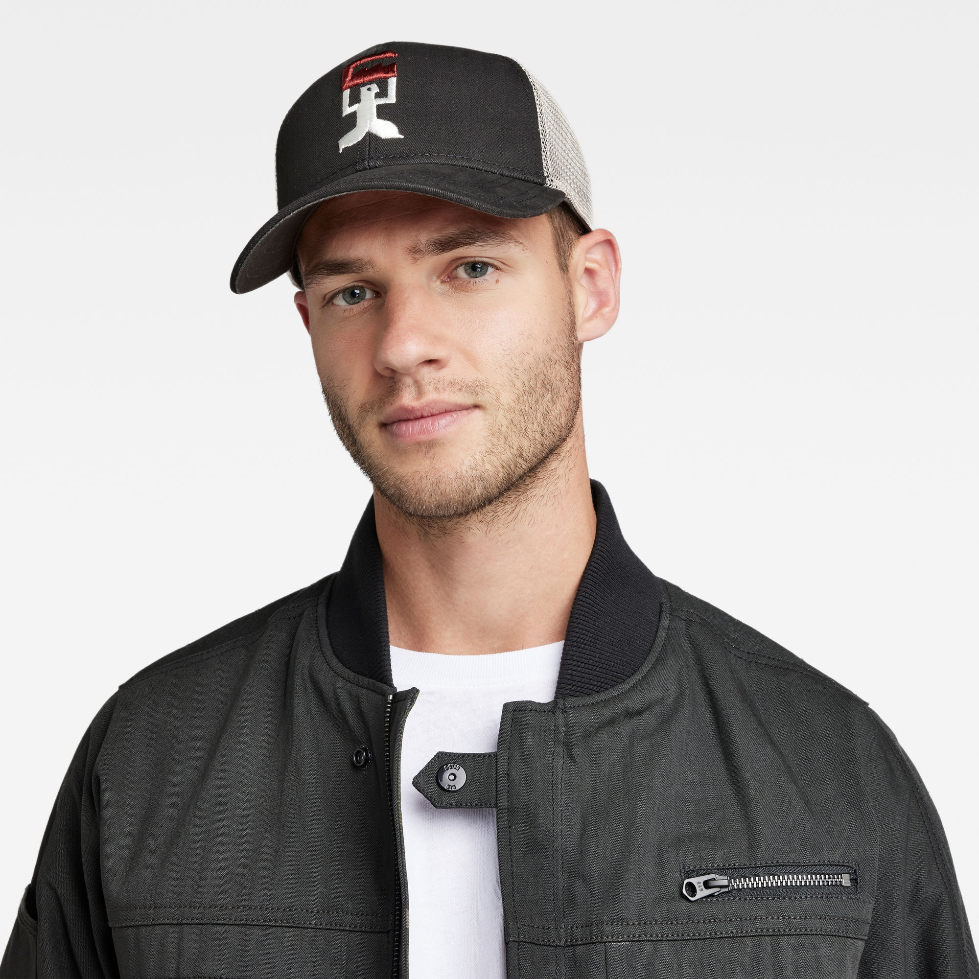 Embro Artwork Baseball Trucker Cap Black GStar RAW®