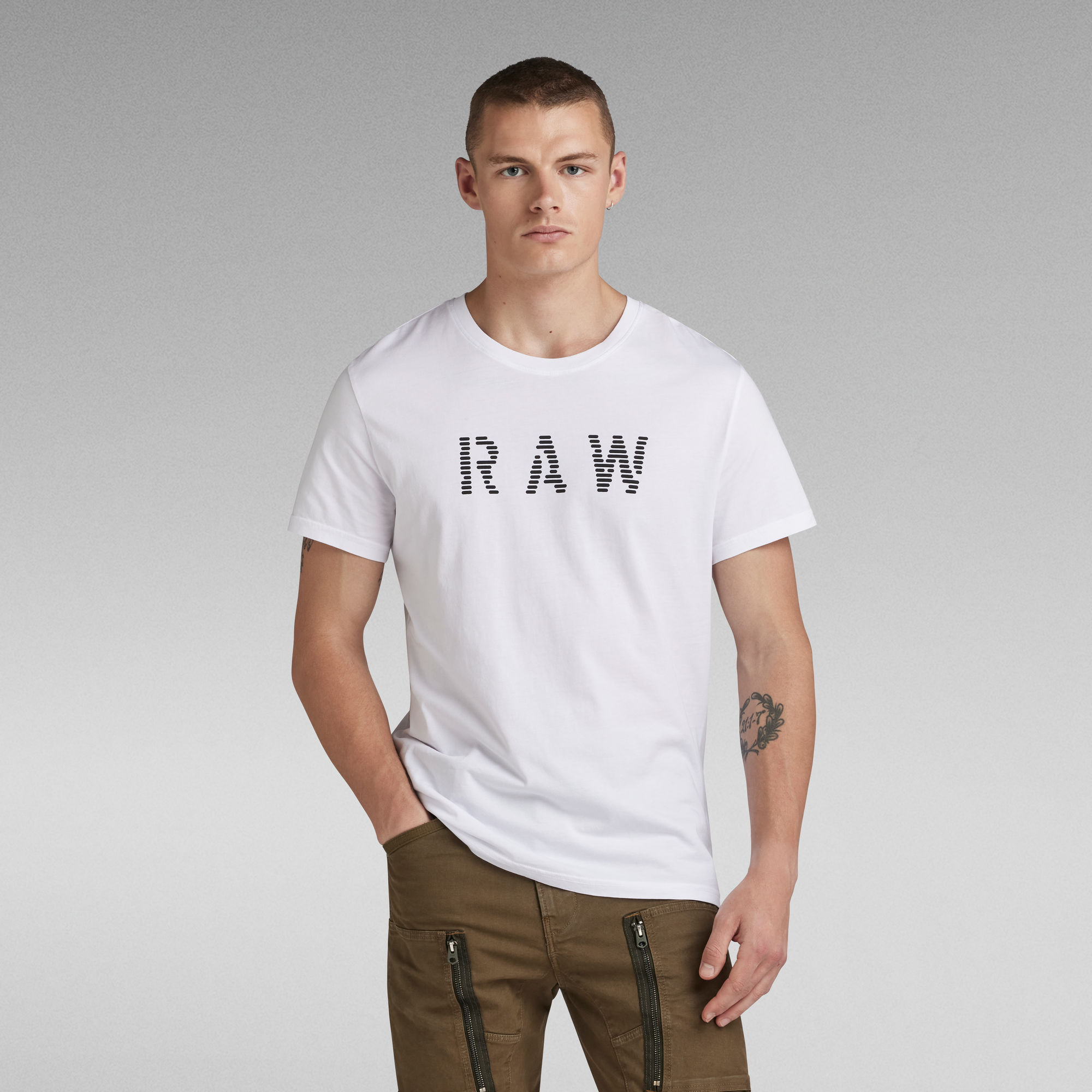 Raw T Shirt White G Star Raw® 