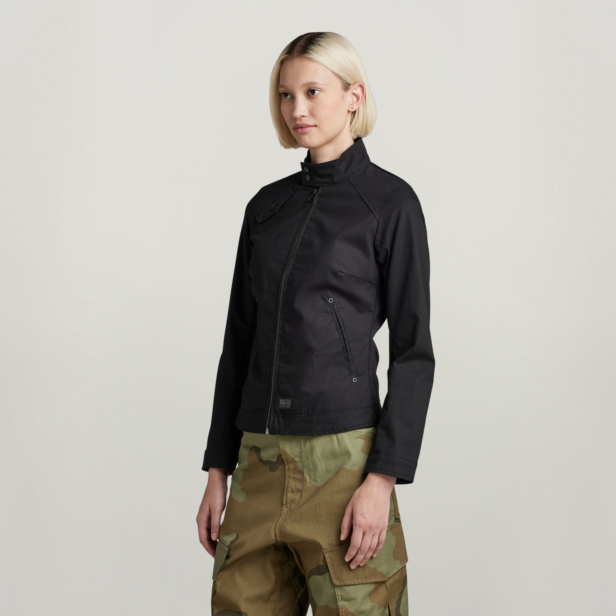 Biker Jacket Women Black GStar RAW®