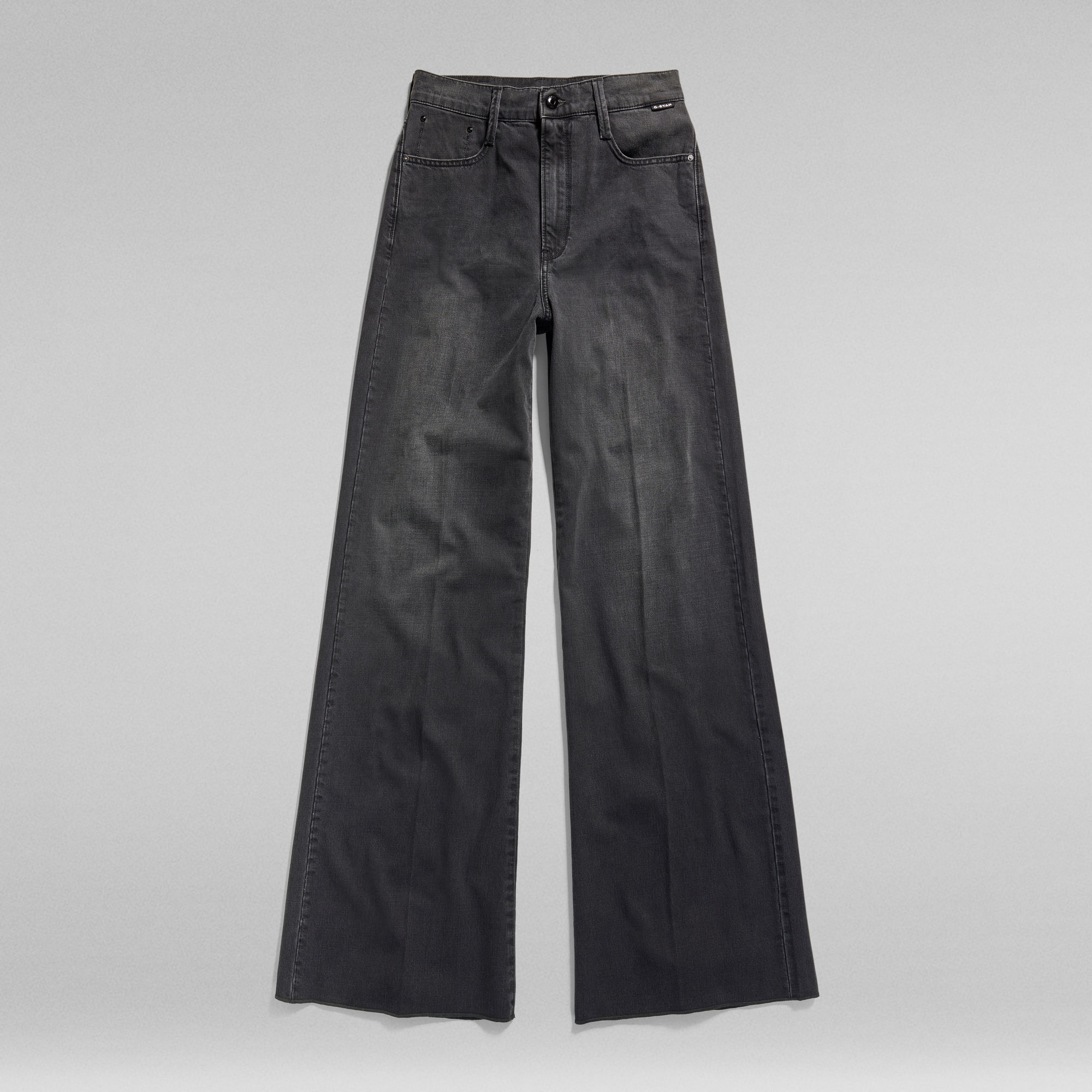 Deck Ultra High Wide Leg Jeans Black G Star Raw®