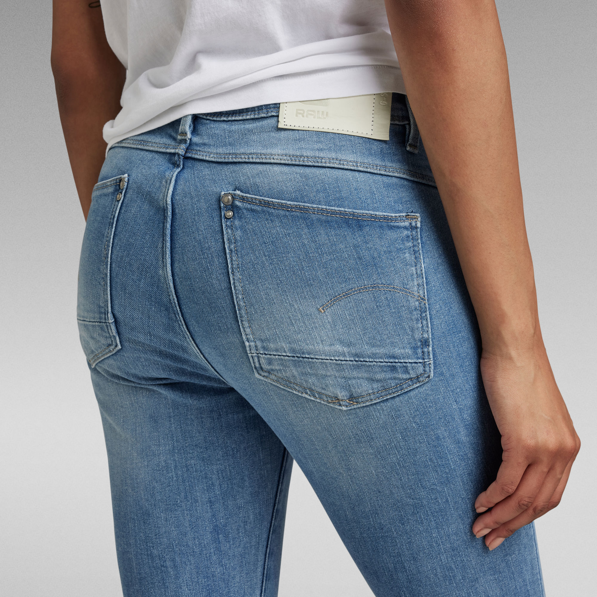 Lhana High Super Skinny Jeans | Medium blue | G-Star RAW®