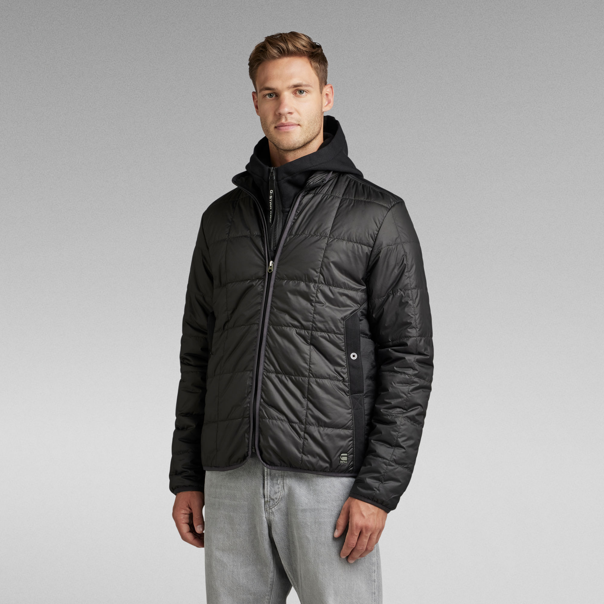 Lightweight Quilted Jacket Black GStar RAW®