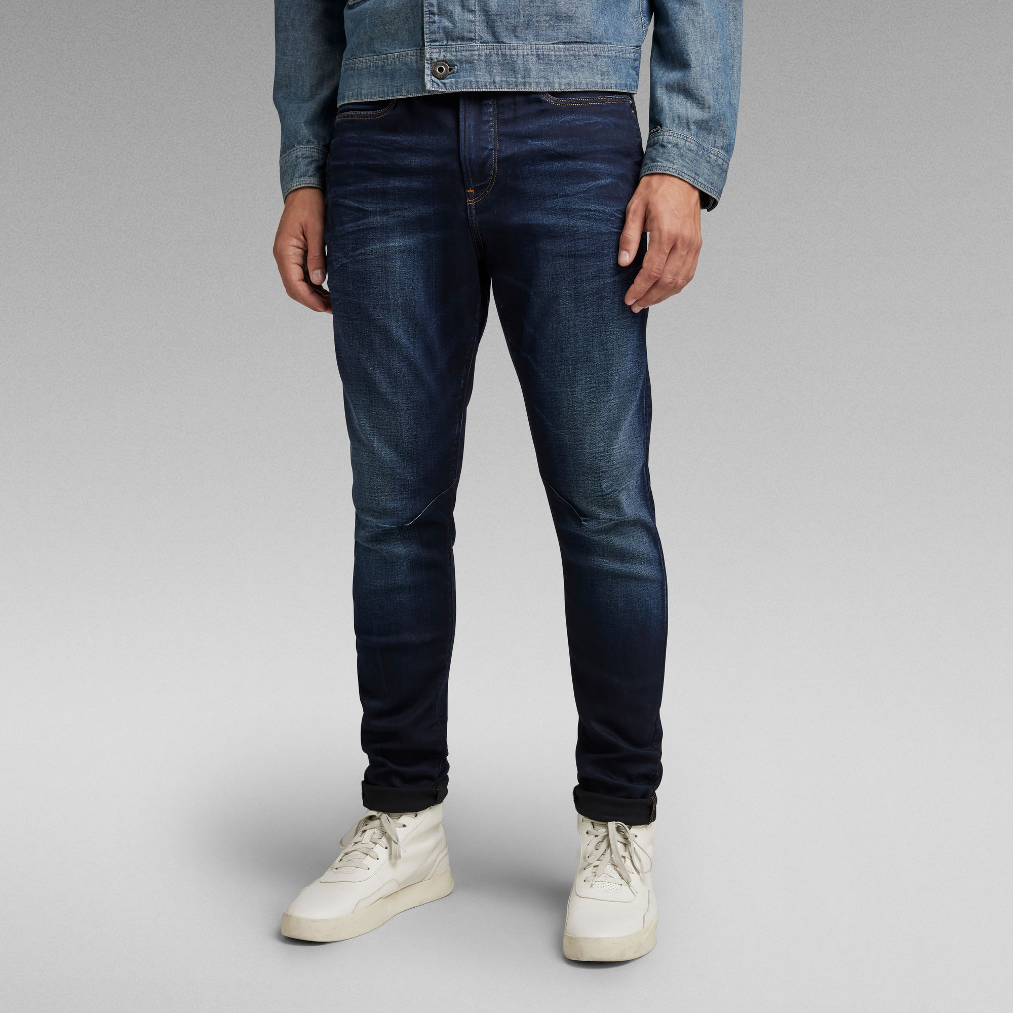 D-Staq 3D Slim Jeans | Medium blue | G-Star RAW®