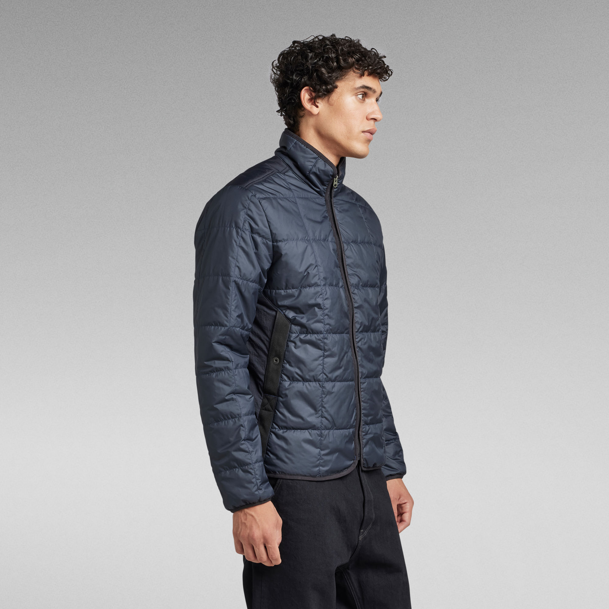 Light Weight Quilted Jacket Dark blue GStar RAW®