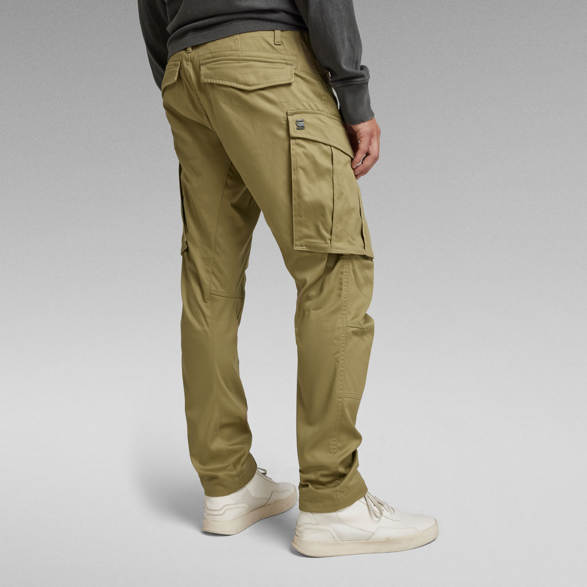 Pantalon Rovic Zip 3d Regular Tapered Vert G Star Raw®