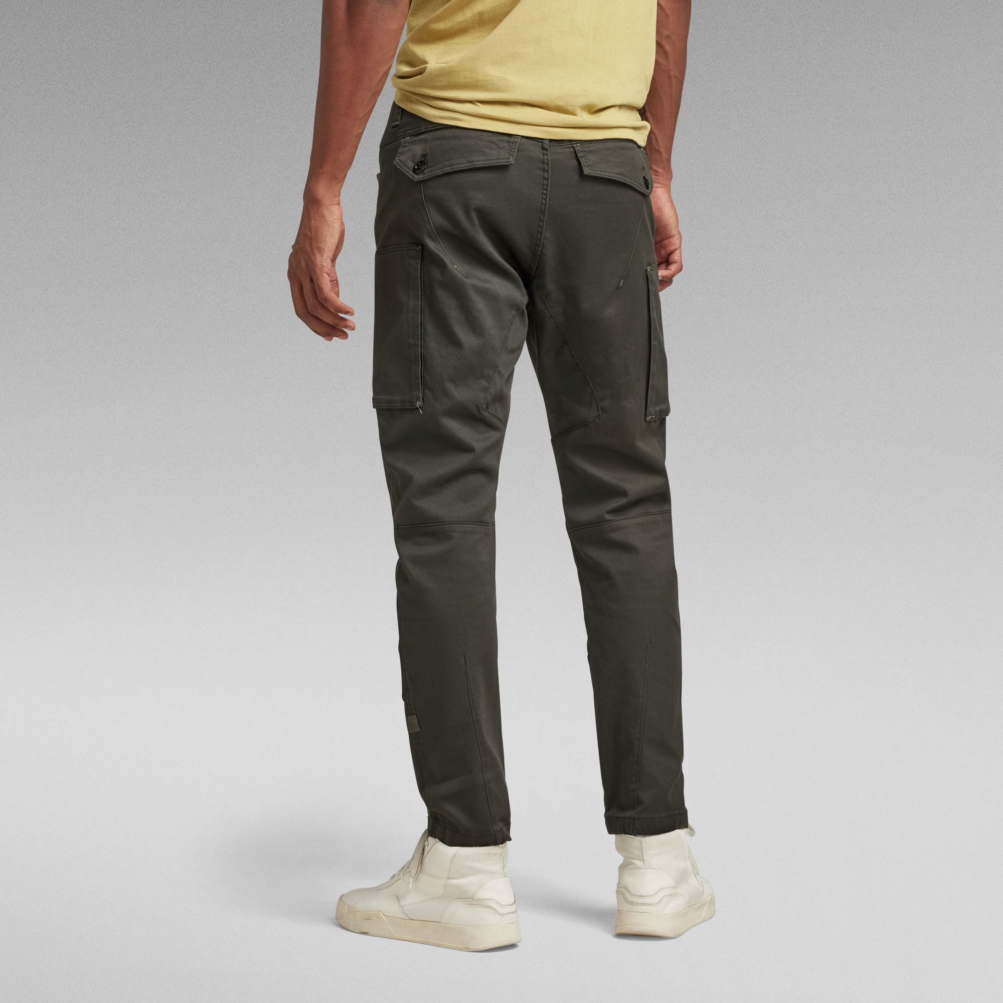 Zip Pocket 3D Skinny Cargo Pants Grey GStar RAW®