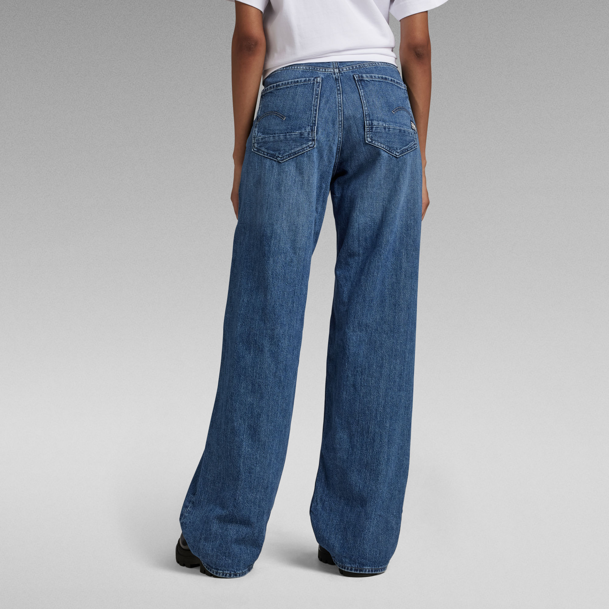 Stray Ultra High Loose Jeans | Women | Medium blue | G-Star RAW®