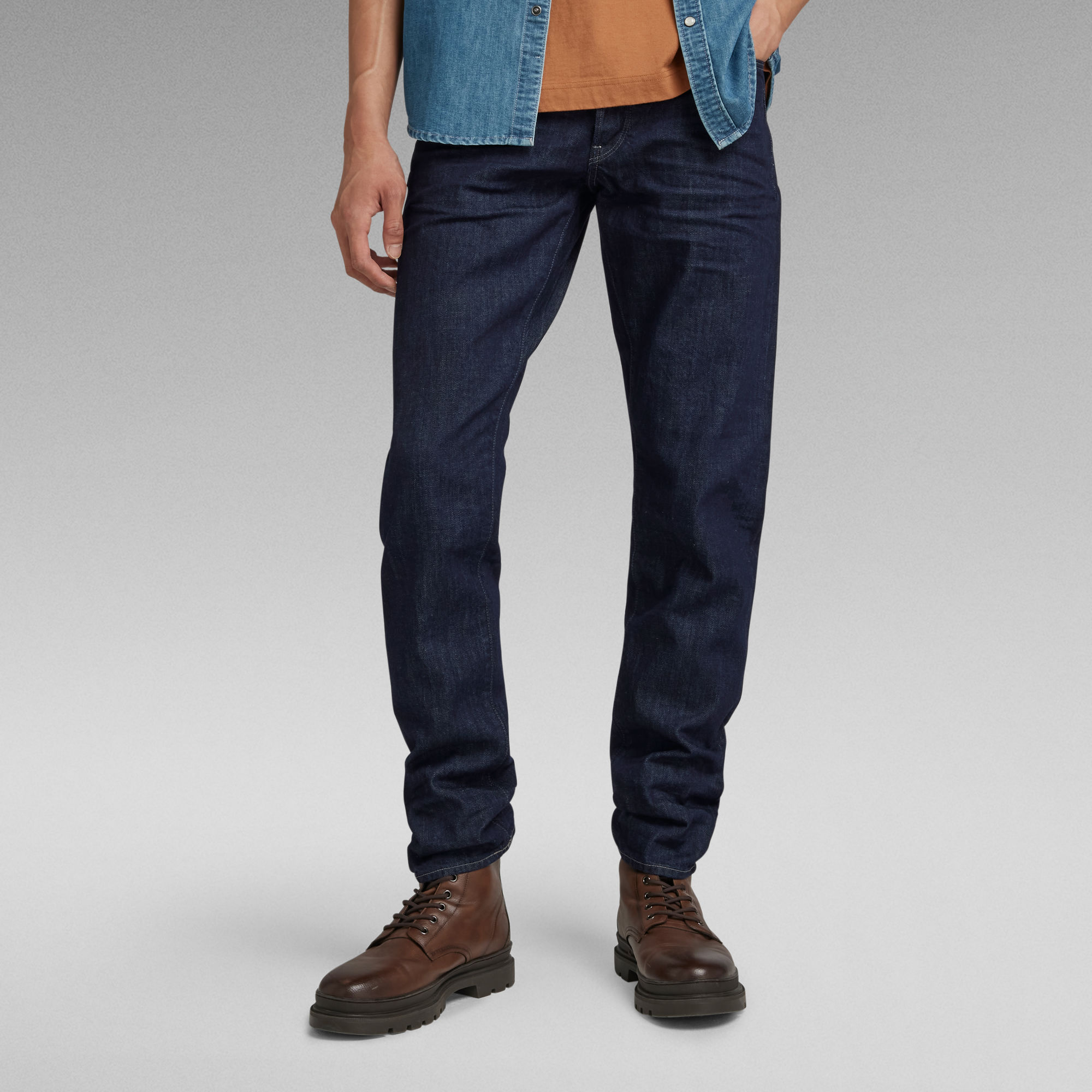 3301 Straight Tapered Jeans Dark blue GStar RAW®