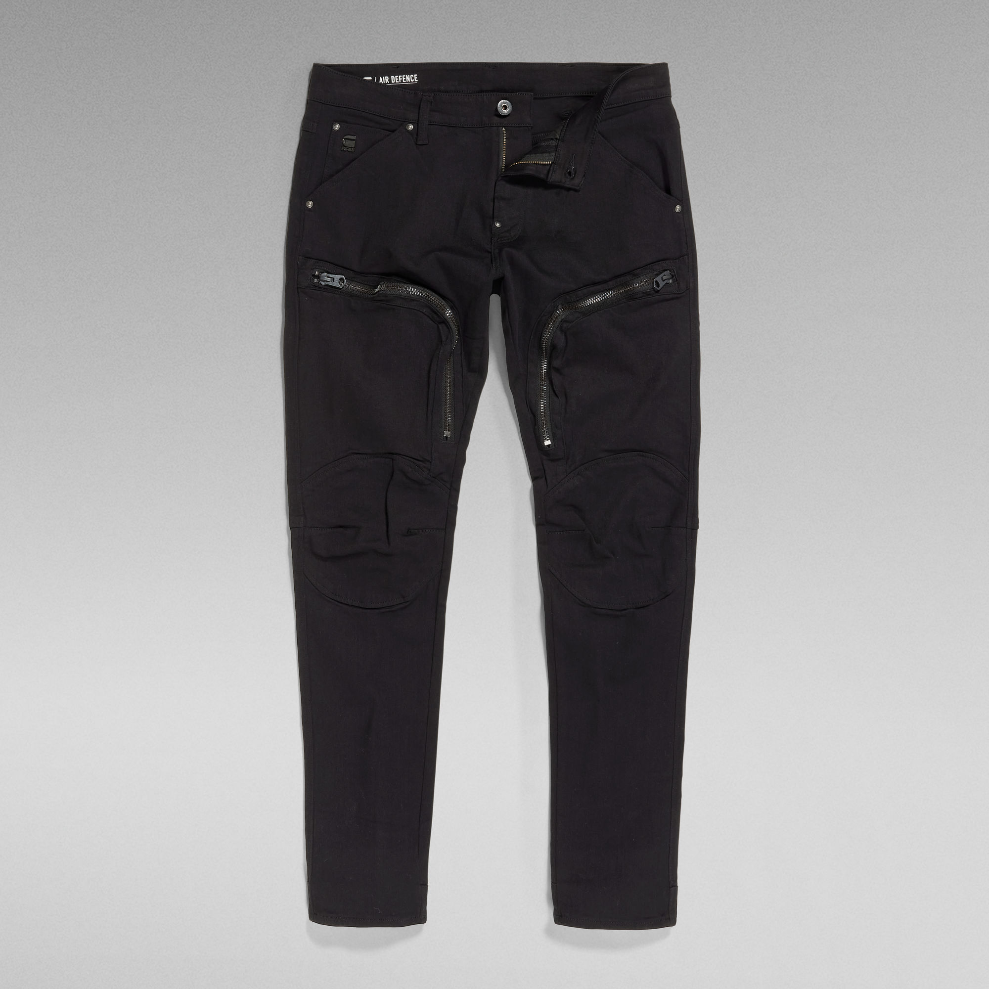 Air Defence Zip Skinny Jeans | Black | G-Star RAW®