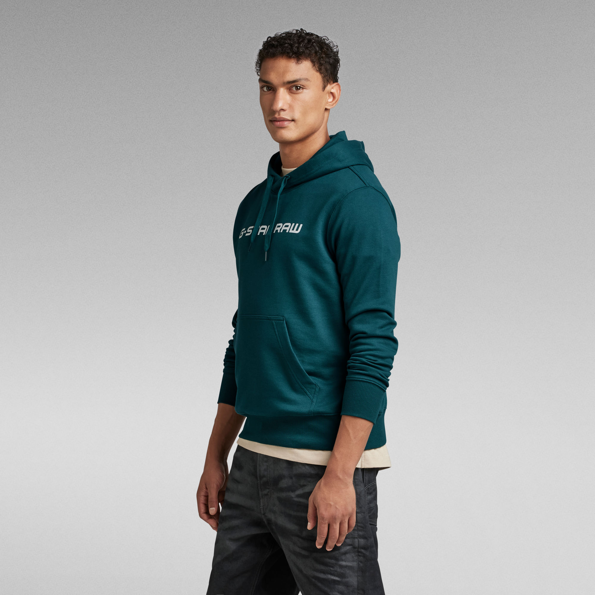 Graphic Core Hoodie Green GStar RAW®