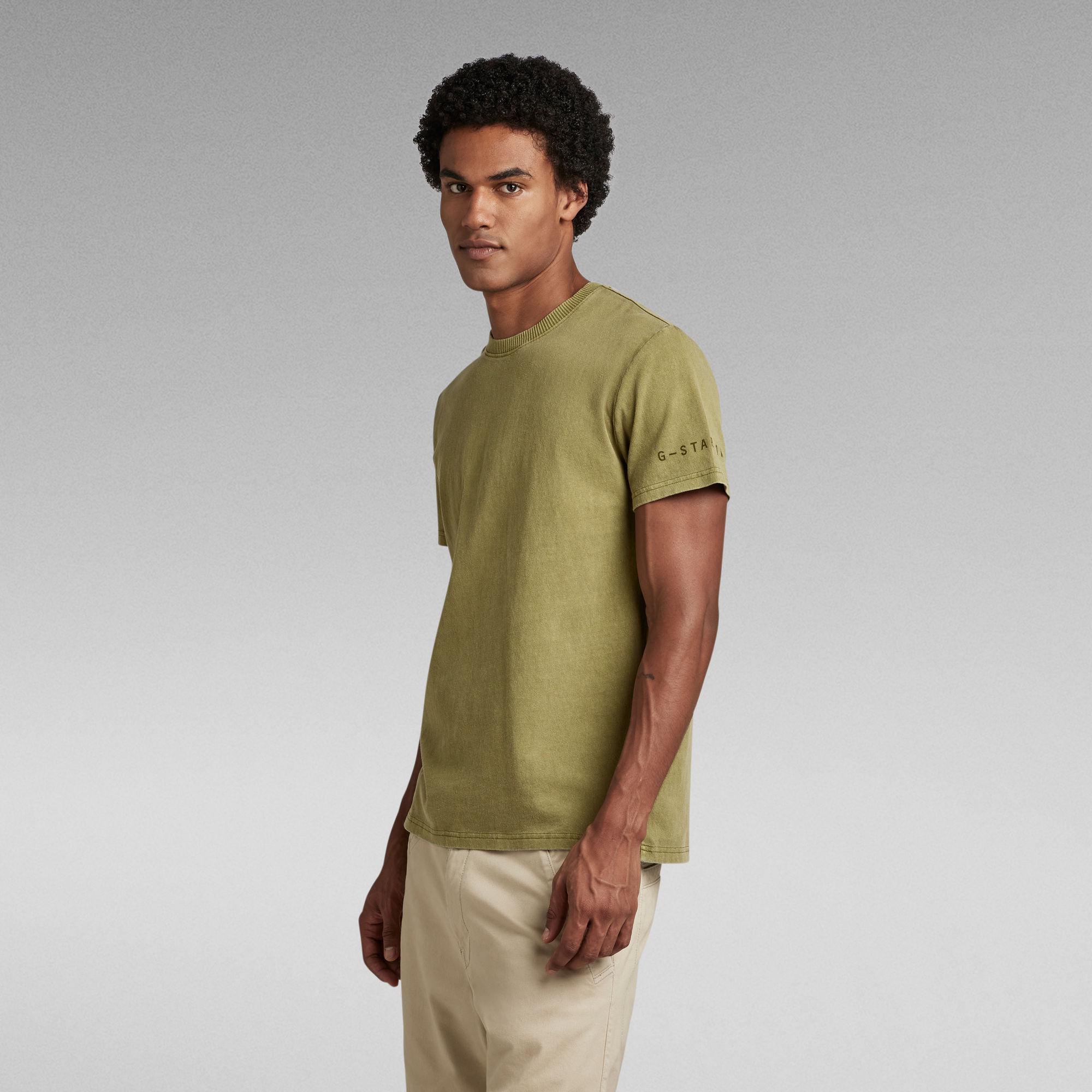 Pigment Dye T-Shirt | Green | G-Star RAW®