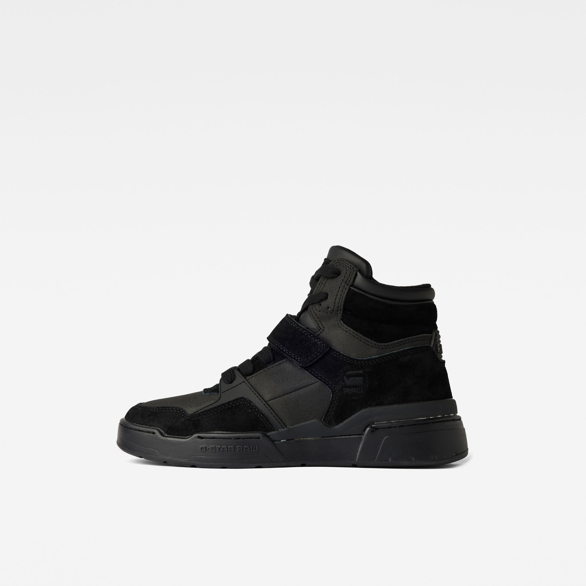 Attacc Mid Tonal Sneakers | Women | Black | G-Star RAW®