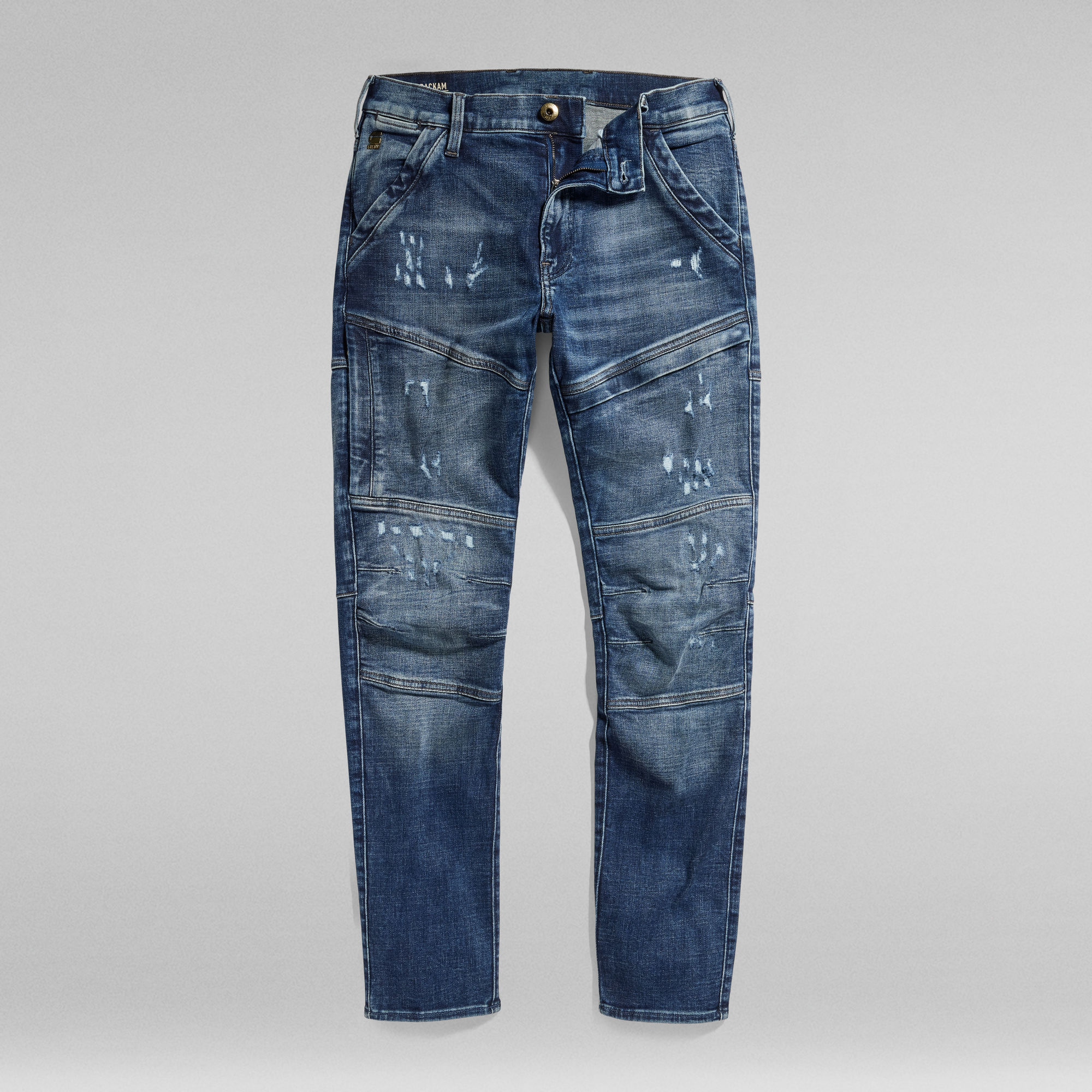 Rackam 3D Skinny Jeans Medium Blue G Star RAW   G Star Raw Rackam 3d Skinny Jeans Medium Blue 