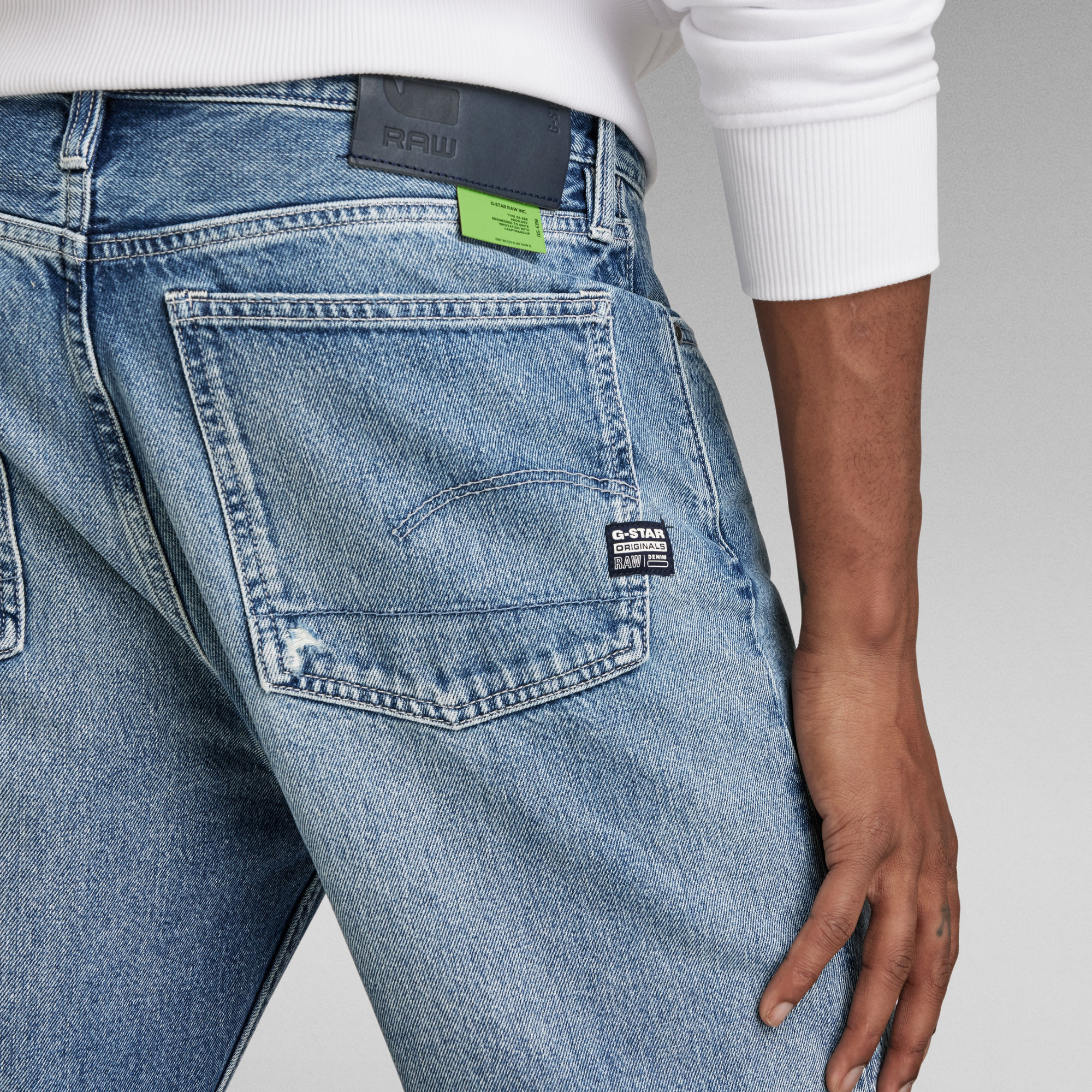 Type 49 Relaxed Straight Jeans | Light blue | G-Star RAW®