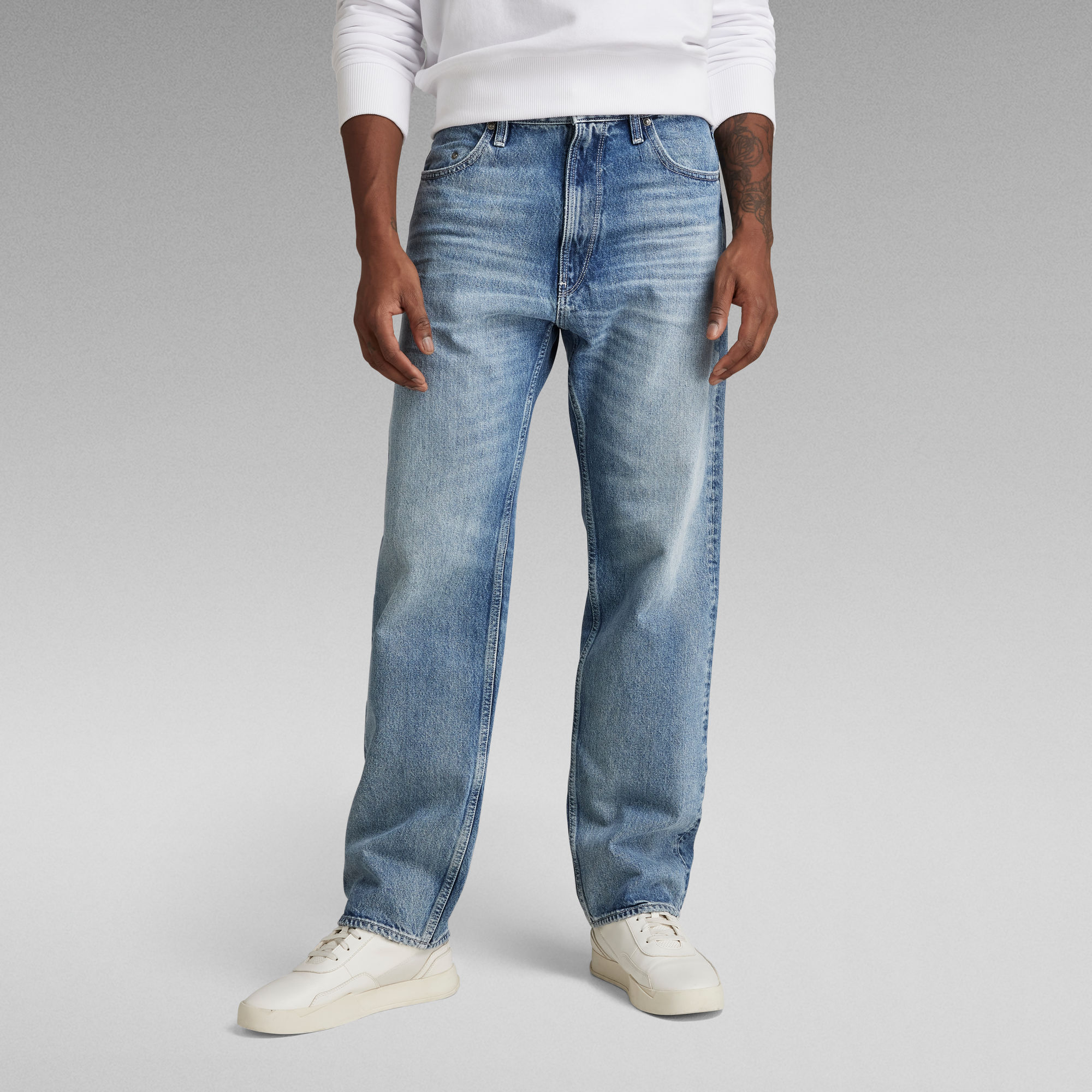 Type 49 Relaxed Straight Jeans | Light blue | G-Star RAW® AU
