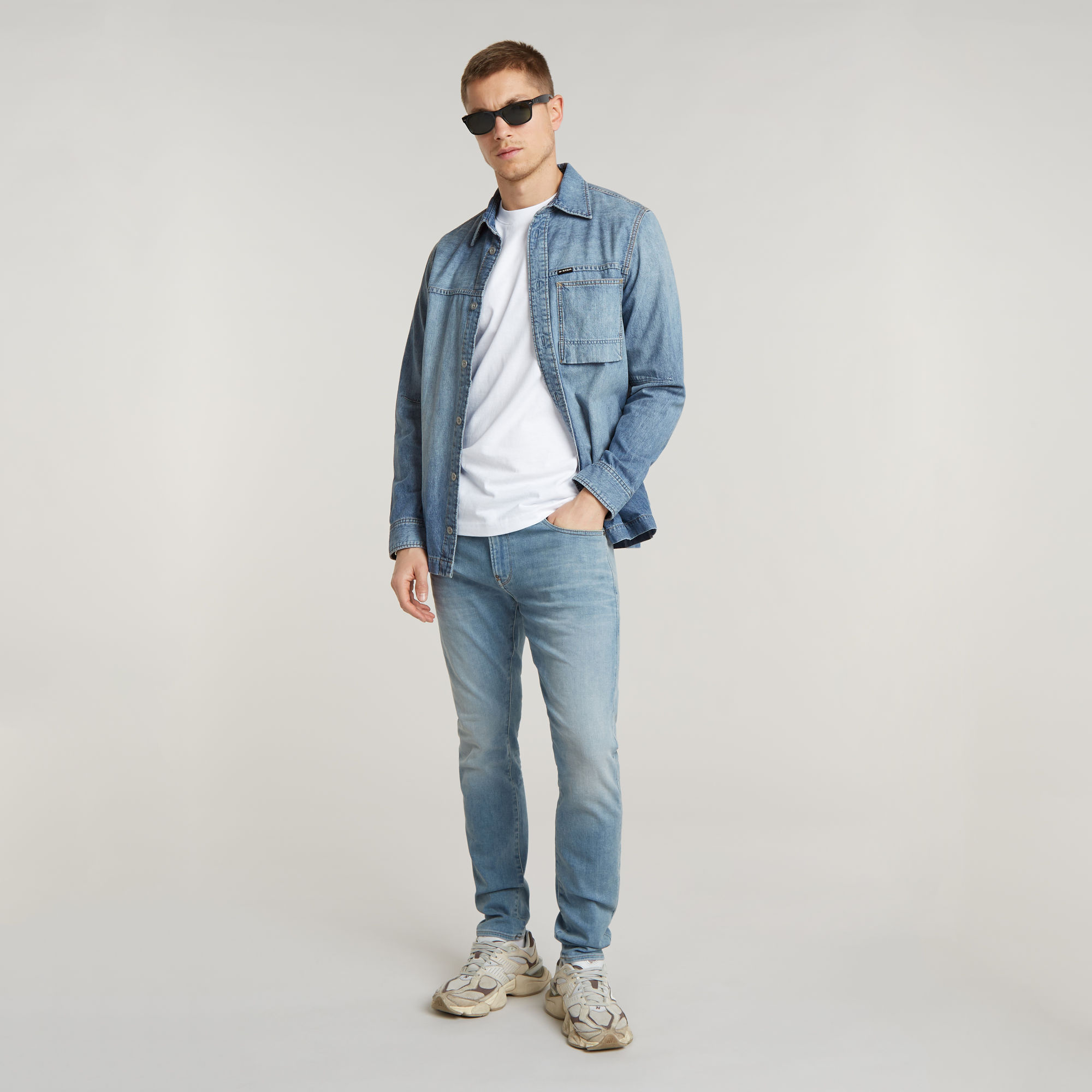 Revend Skinny Jeans | Light blue | G-Star RAW®