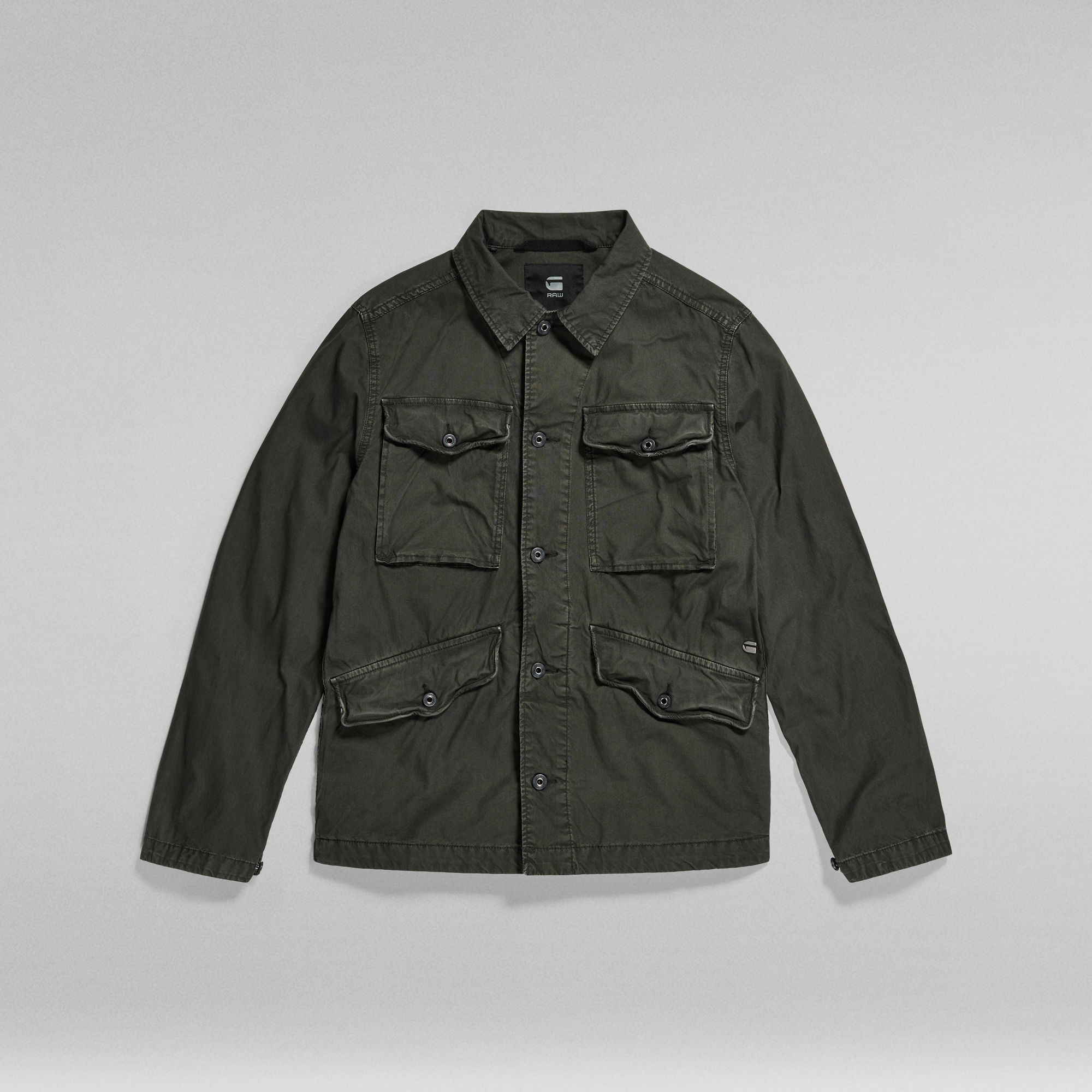Vodan Field Jacket Overshirt | Grey | G-Star RAW®