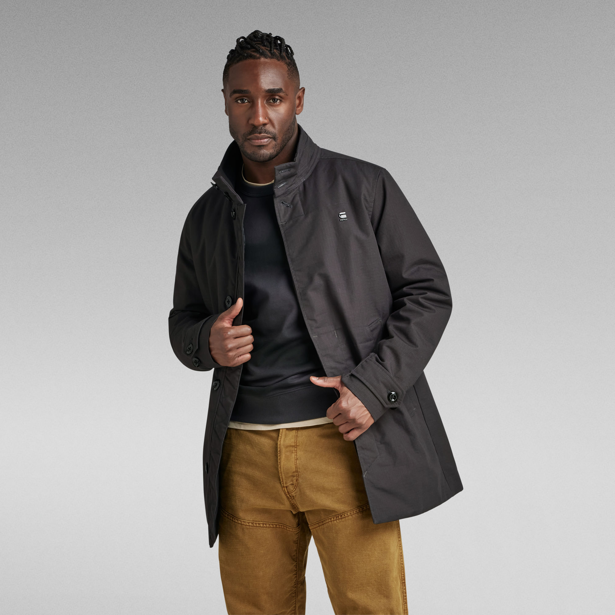 Padded Trench | Grey | G-Star RAW® ZA