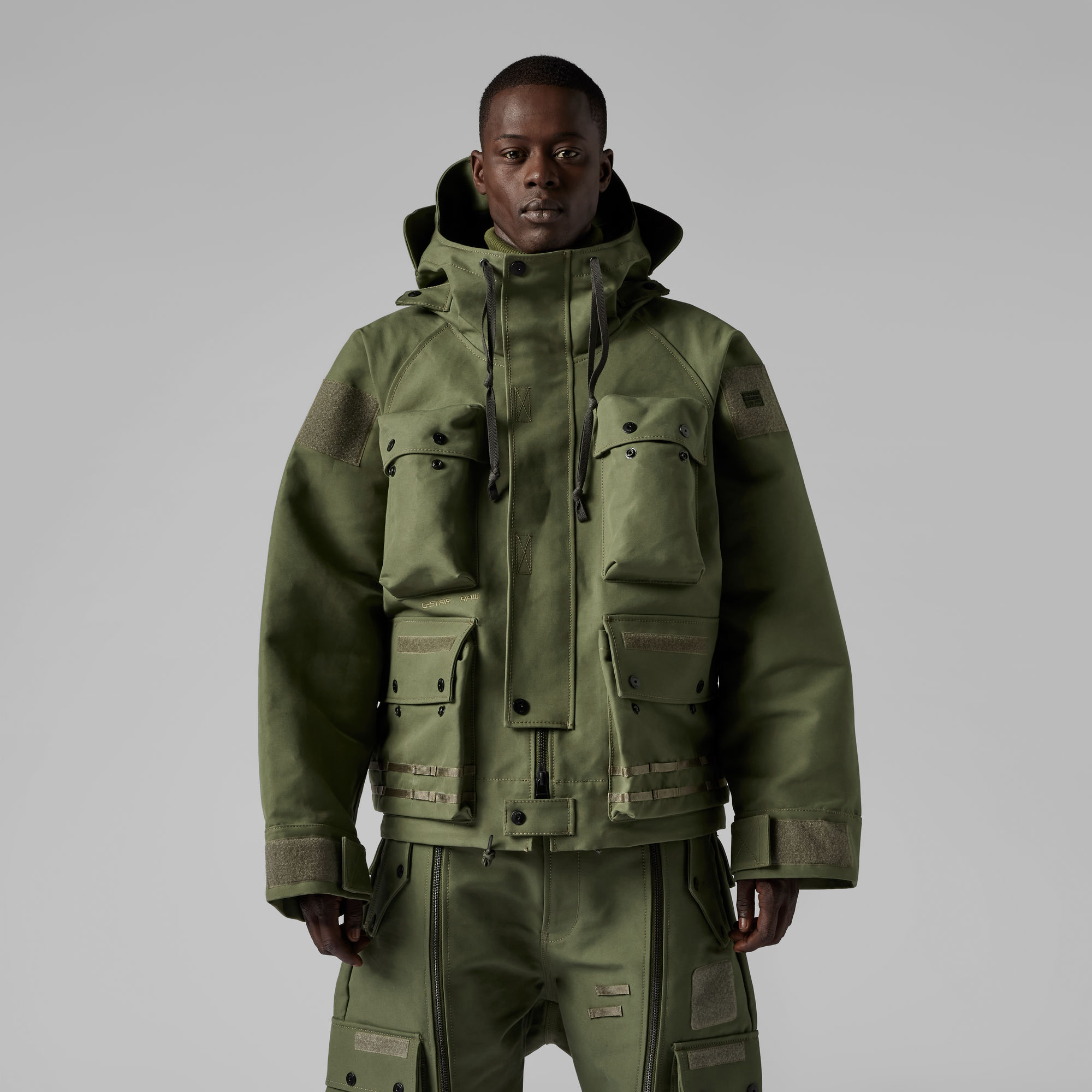 Unisex Premium E Photographer Field Jacket | Green | G-Star RAW®