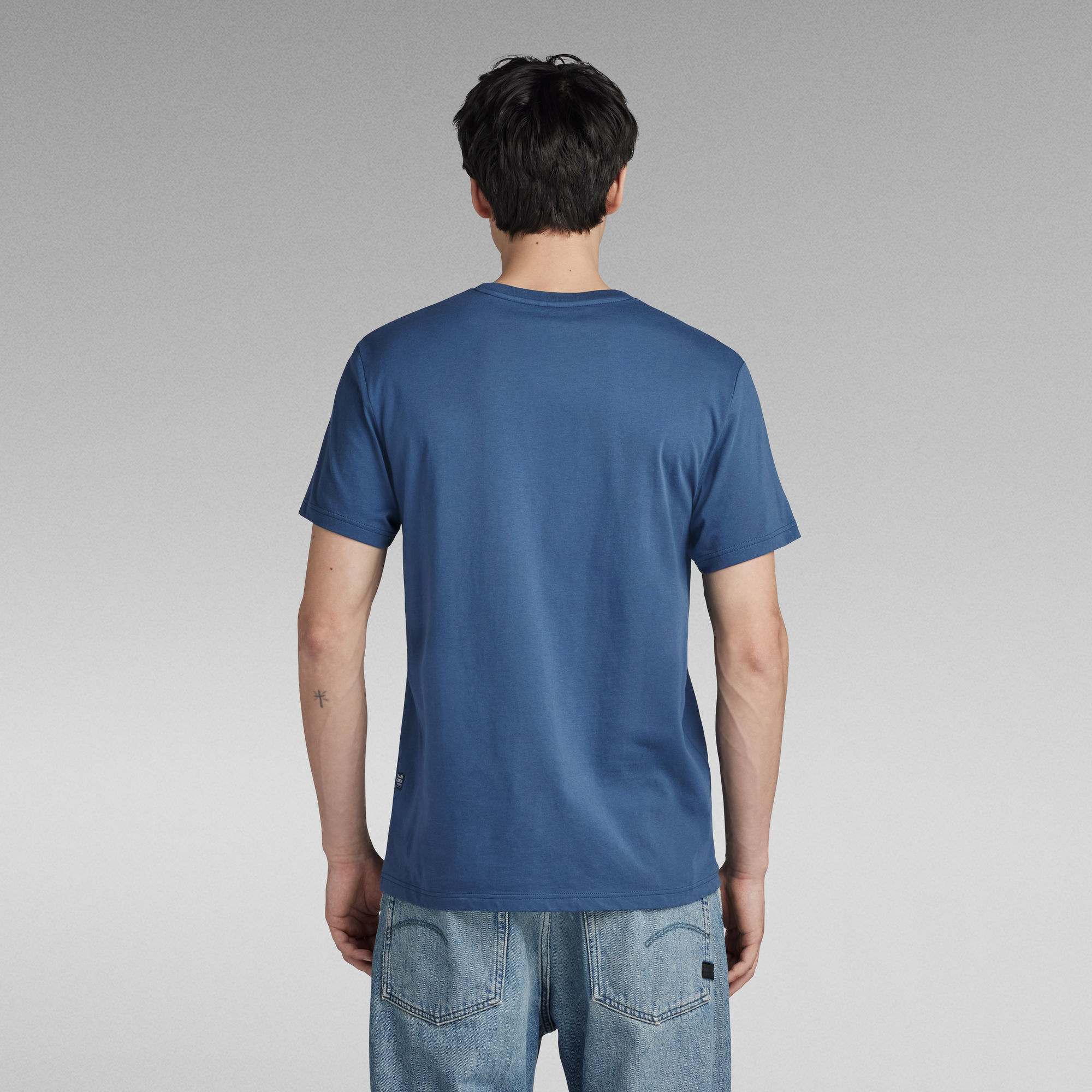 Chest Graphic T-Shirt | Medium blue | G-Star RAW®