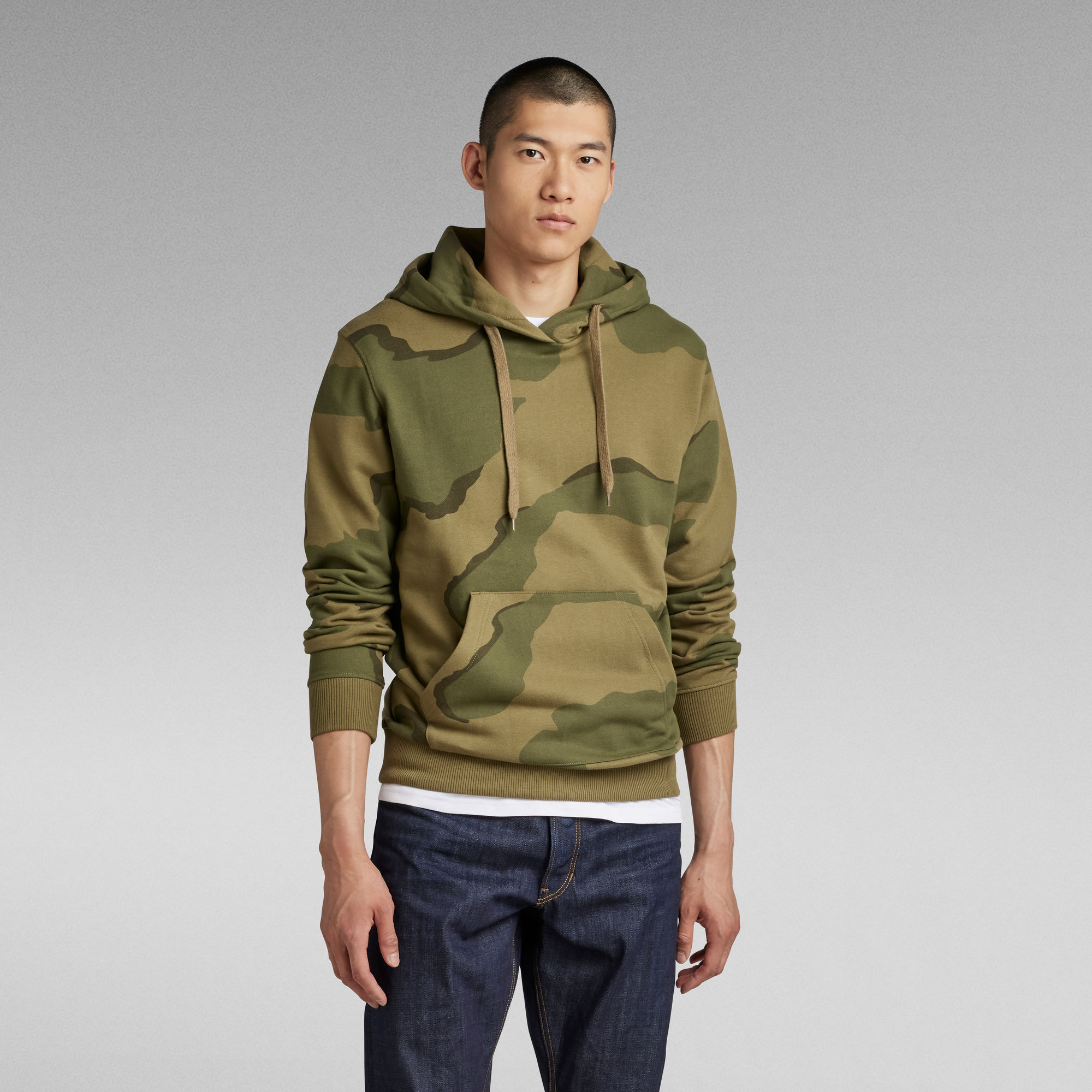 Desert Camo Hoodie Multi color GStar RAW® ZA