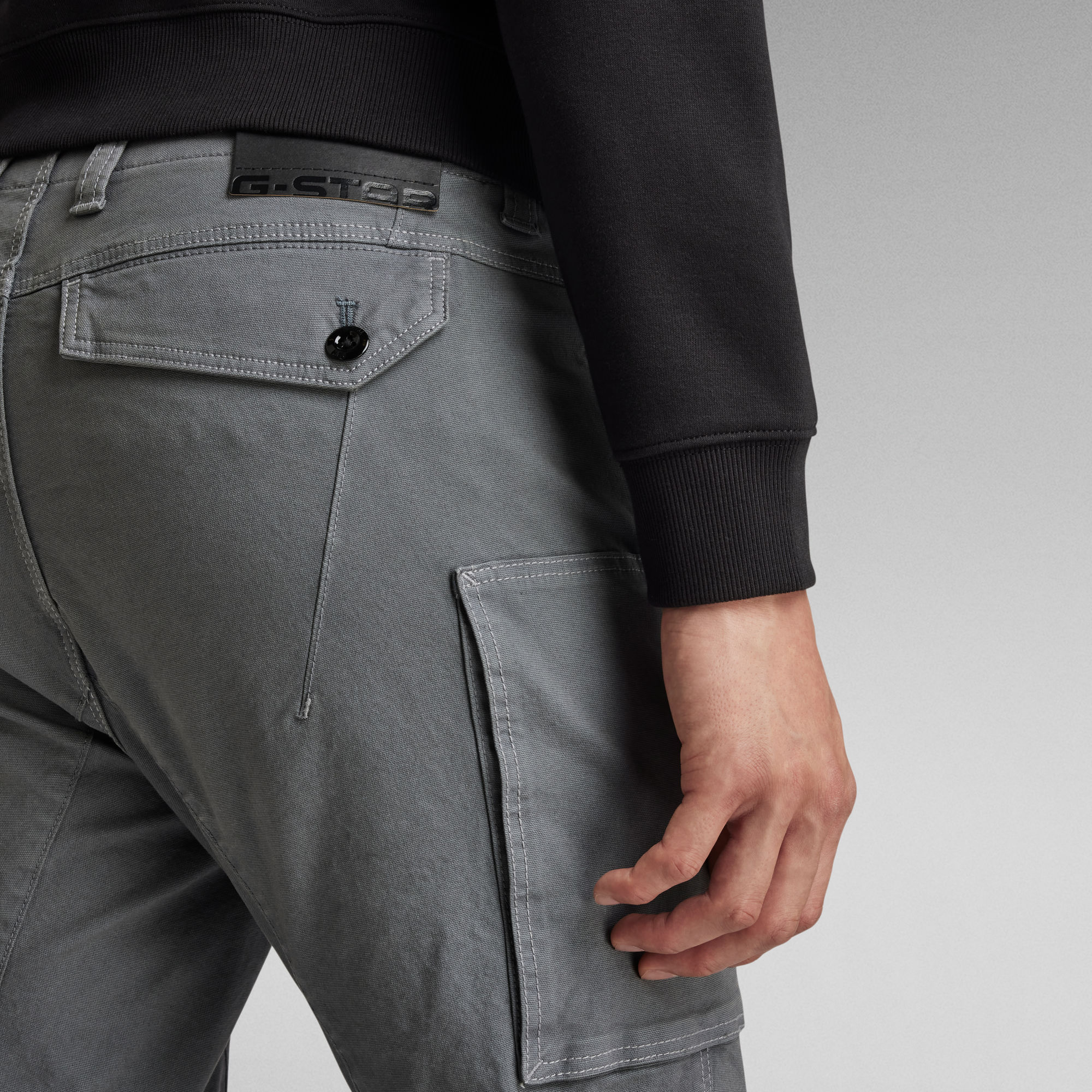 Zip Pocket 3D Skinny Cargo Pants | Grey | G-Star RAW®