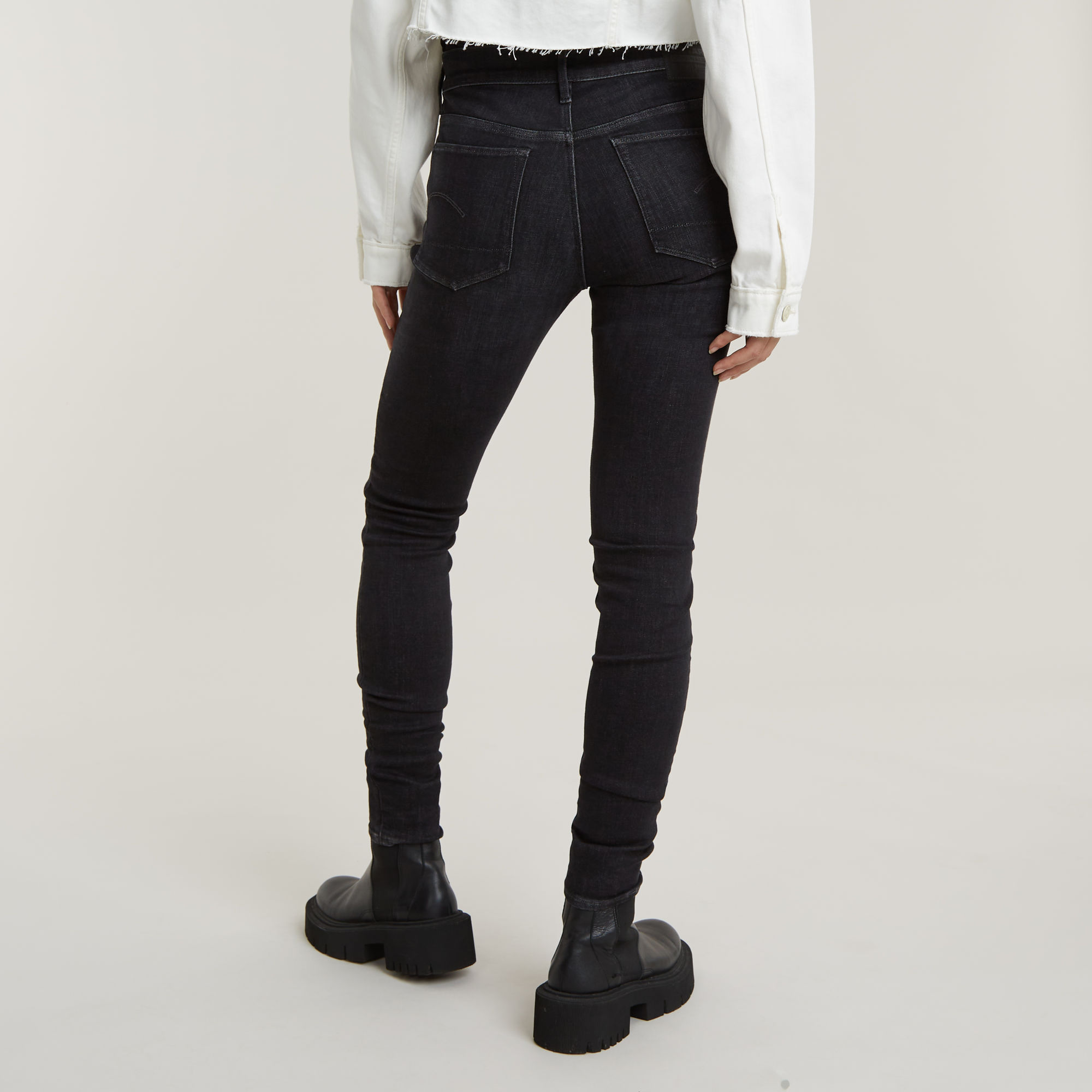 3301 High Skinny Jeans Women Black G Star Raw®