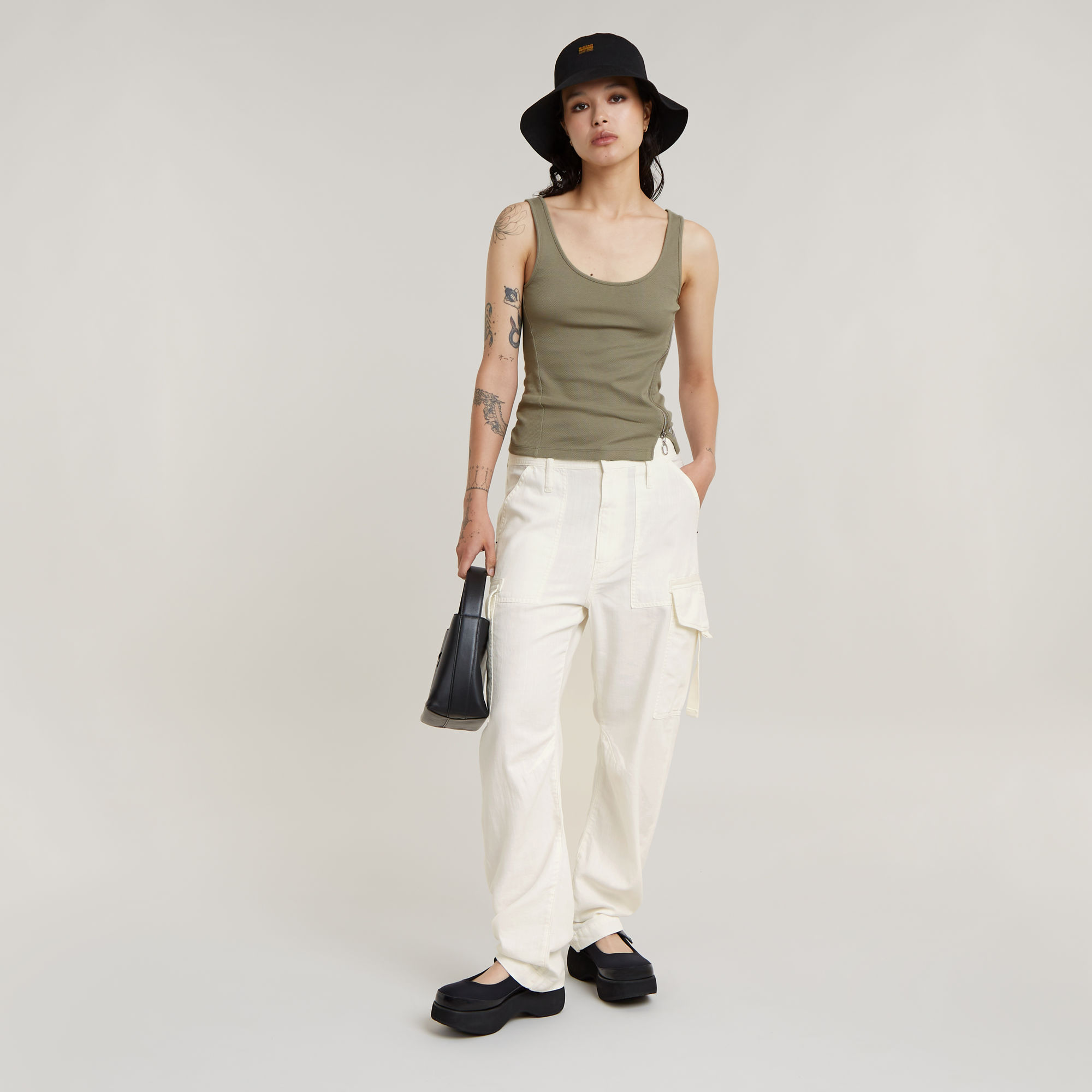 G star witte broek dames online