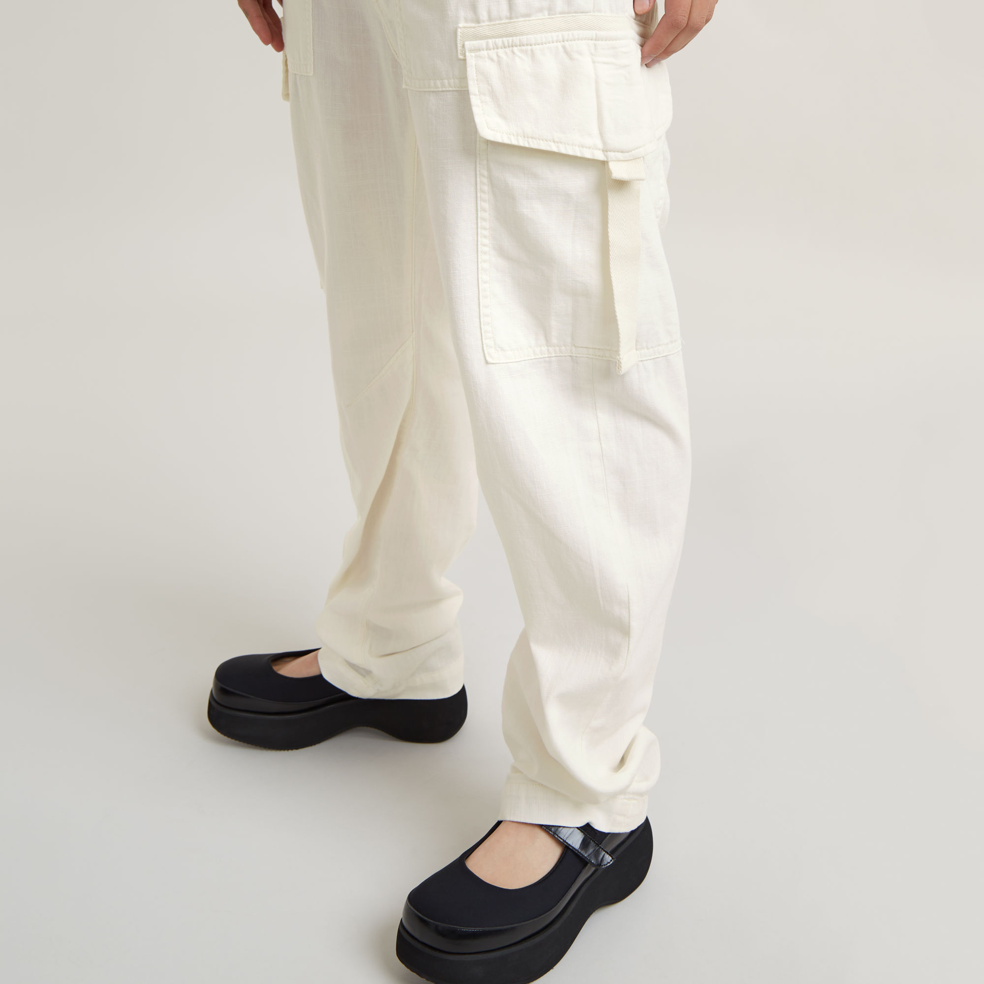 G Star RAW Soft Outdoors Broek Wit Dames Kledingwinkel