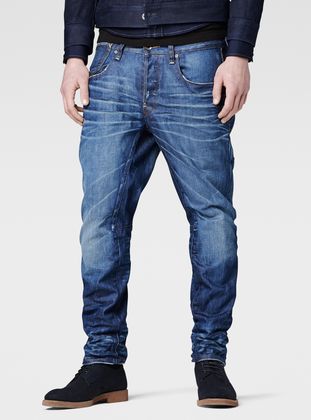 A-Crotch Tapered Jeans | Medium Aged 