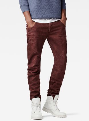 maroon colour jeans