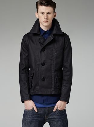 g star denim peacoat