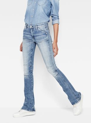flared jeans g star