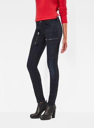 g star powel mid skinny jeans