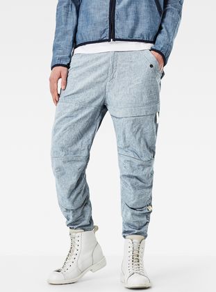 light blue cargo jeans