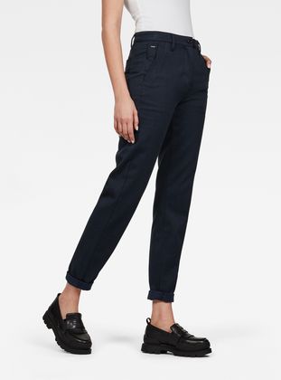 high waisted skinny slacks
