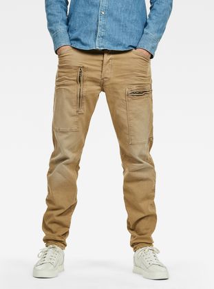 Brown tapered jeans Clearance