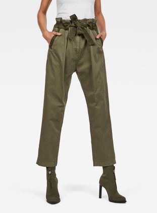 paper bag chino pants
