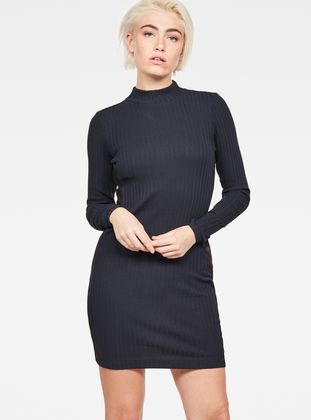 dark black dress
