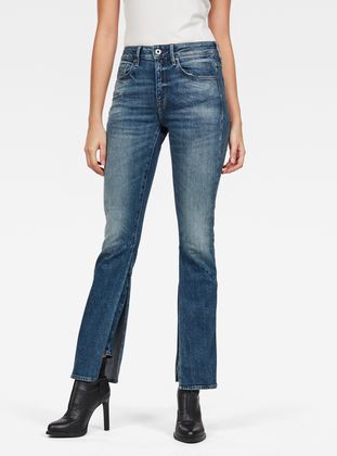 high flare jeans