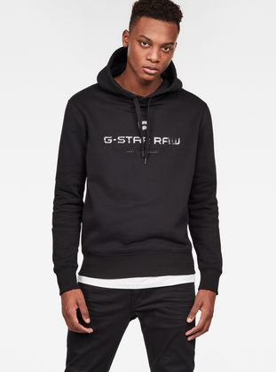 black g star hoodie