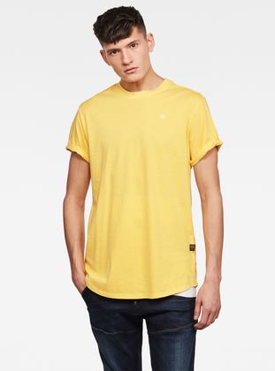 g star raw t shirts yellow