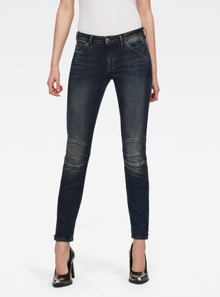 zipper denim jeans